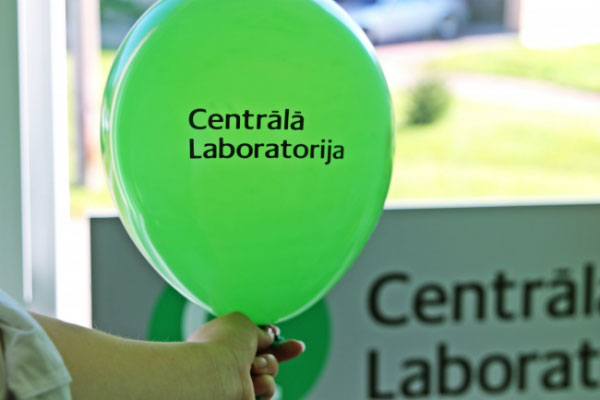 Analīžu rezultāti no Centrālās laboratorijas