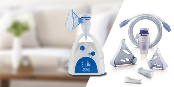 Iesnas, klepus, bronhīts... Neaizstājams palīgs ārstēšanā - kompresora inhalators omorna3complete 1