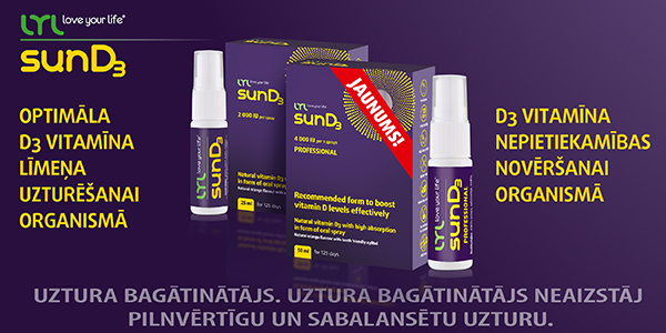 Dabīgs D vitamīns spreja formā