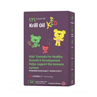 LYL Krill Oil KID Omega-3 Komplekss Bērniem