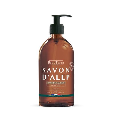 Beauterra ALEPO šķidrās ziepes ar LAURU LAPU EĻĻU 500ml