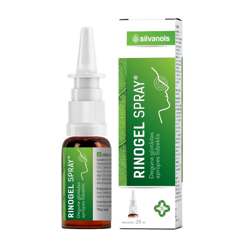 Silvanols  Rinogel Spray aerosols 20ml Silvanols Rinogel Spray aerosols 20 ml