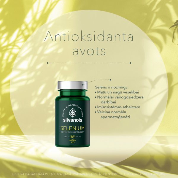 Silvanols SELENIUM ipasibas
