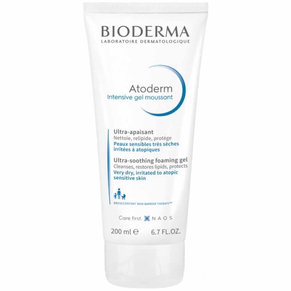 BIODERMA Atoderm Intensive Gel moussant putojošais gels 200 ml BIODERMA Atoderm Intensive Gel moussant putojošais gels 200 ml
