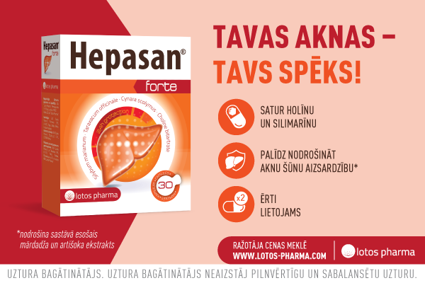 Aknu veselība: Kādēļ jārūpējas par aknām, ja tās nesāp? Hepasan Forte