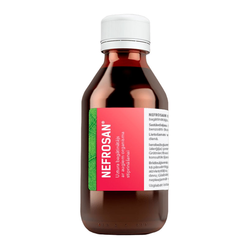 Silvanols Nefrosan urīnceļu veselībai, 250 ml Silvanols Nefrosan urīnceļu veselībai, 250 ml