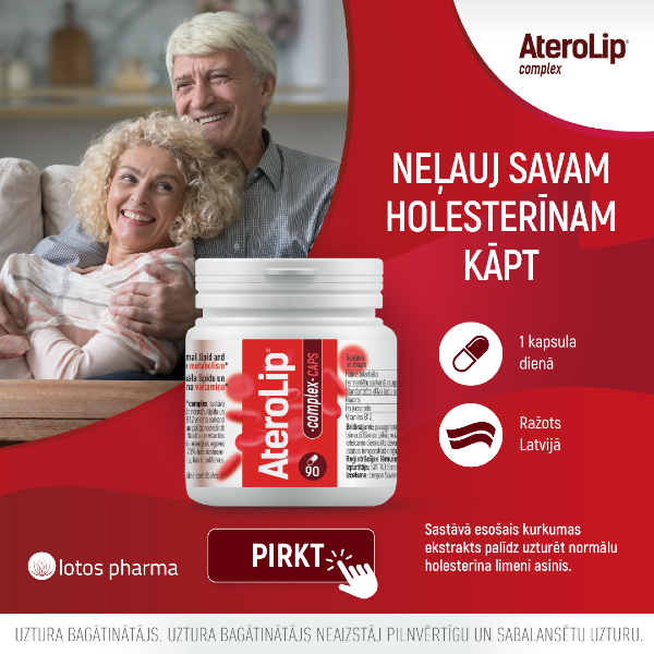 Sirds veselība pusmūžā: kā saglabāt sirdi veselu un spēcīgu? Aterolip complex