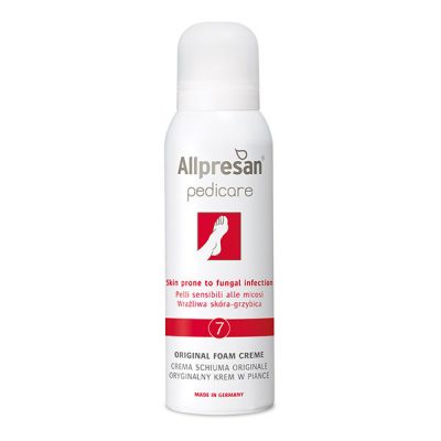 Allpresan 7 putas-krēms ar fungicīdu darbību pēdu ādai 125 ml