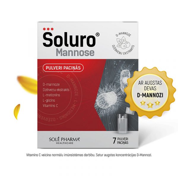 Lotos phrama - Soluro® Mannose urīnceļu veselībai