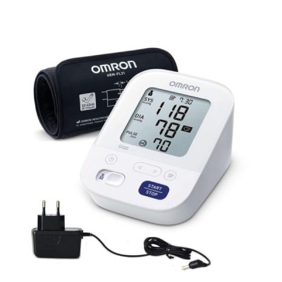 Omron M3 Comfort + adapteris