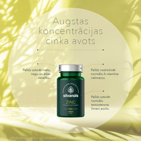 Silvanols ZINC 60 капсул