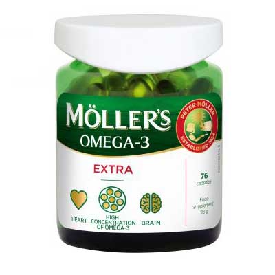 MÖLLER'S OMEGA-3 EXTRA 76 kapsulas