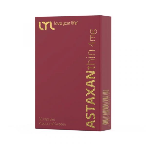 LYL ASTAXANthin astaksantīns visspēcīgākais antioksidants