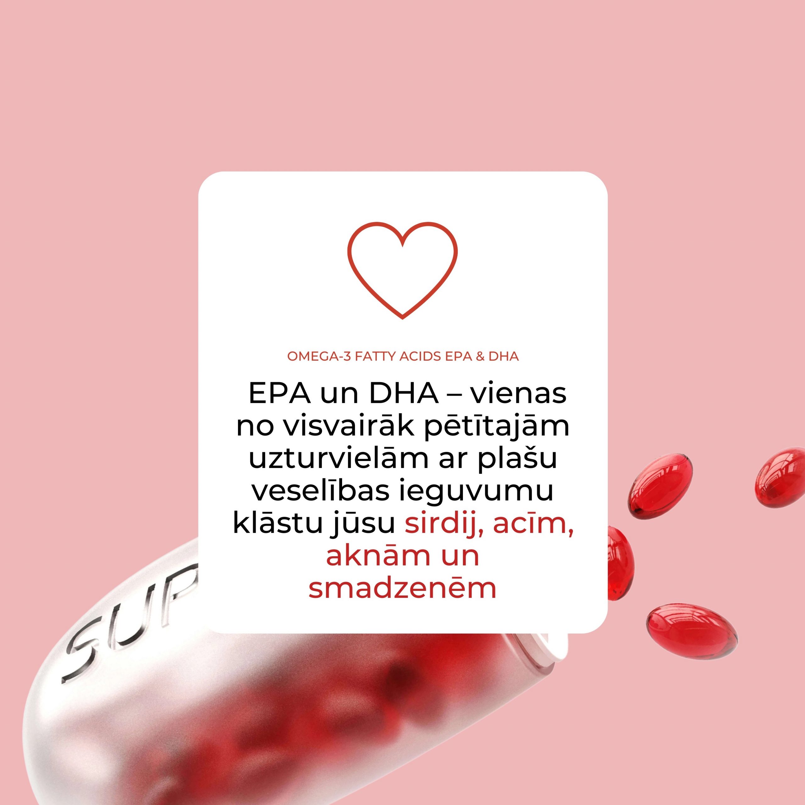 LYL Krill Oil Superba BOOST™ Omega-3 Koncentrāts, 30 kapsulas LYL Krill Oil Superba BOOST™ Omega-3 Koncentrāts, 30 kapsulas