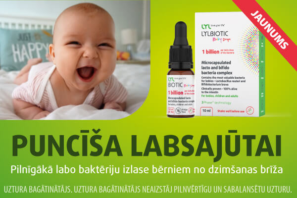 Kolikas zīdainim: kā palīdzēt mazulim pārdzīvot koliku laiku LYLBIOTIC Baby Drops