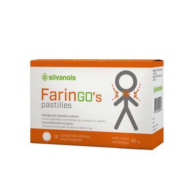 Silvanols FarinGo’s pastilles 18 gab