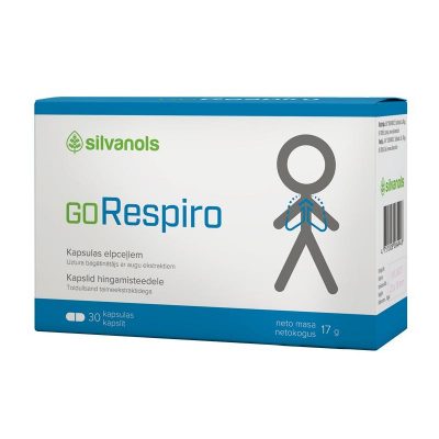 Silvanols GoRespiro 30 kapsulas