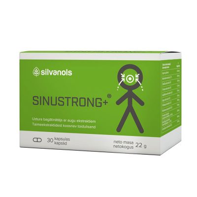 Silvanols Sinustrong против насморка, 30 капсулы
