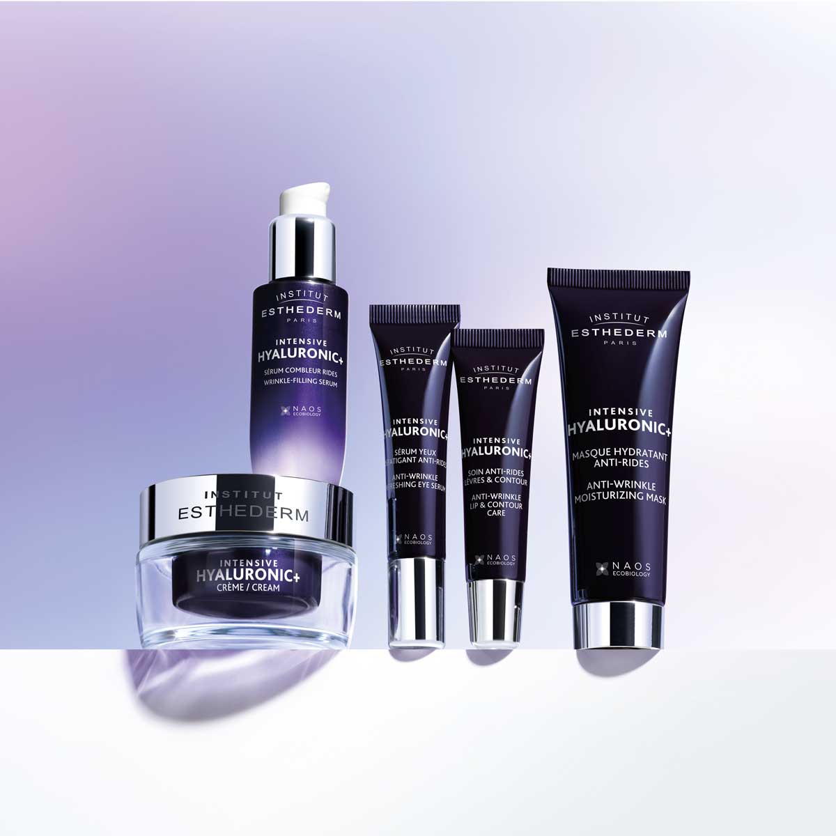 Institut Esthederm INTENSIVE Hyaluronic+ produkti Institut Esthederm INTENSIVE Hyaluronic+ produkti