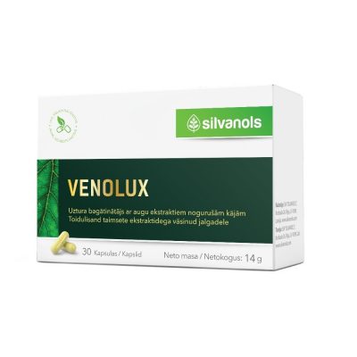 Silvanols Venolux для здоровья вен 30 капсулы