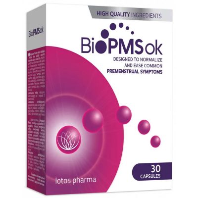 BiPMSok premenstruālo un menopauzes sindromu atvieglošanai, 30 kapsulas