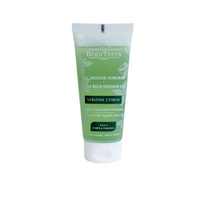 Beauterra CITRONVERBĒNAS DUŠAS GELS ar bio olīveļļu, 100ml