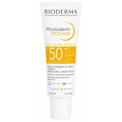 BIODERMA Photoderm SPOT-AGE SPF 50+ saules aizsargkrēms sejai 40ml