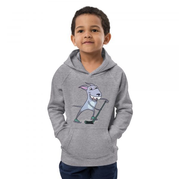 kids eco hoodie grey melange front 2 645904ca9561c