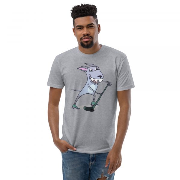mens fitted t shirt heather grey front 645a3cbdcfbde