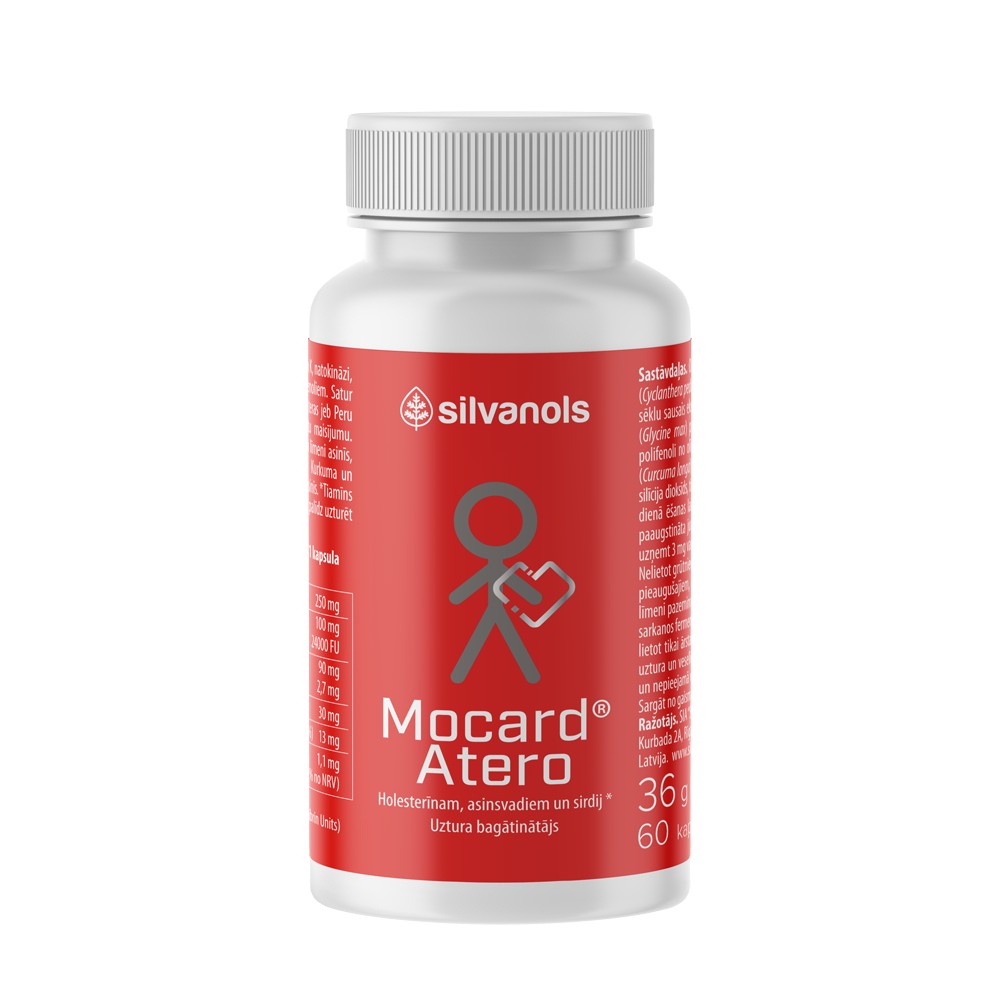 MOCARD ATERO 60 kaps. MOCARD ATERO 60 kaps.