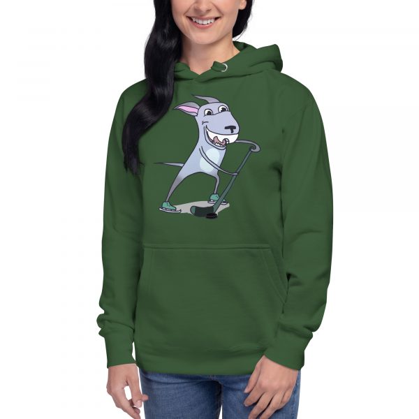 unisex premium hoodie forest green front 645a05f4d594d