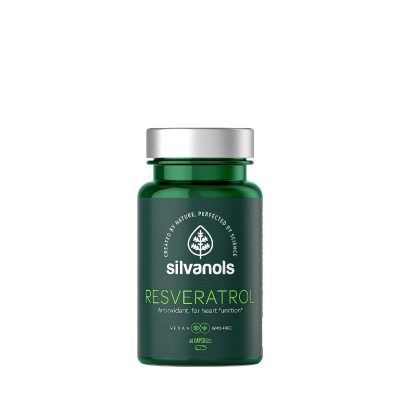 RESVERATROL sirds darbības uzlabošanai, 60 kaps.
