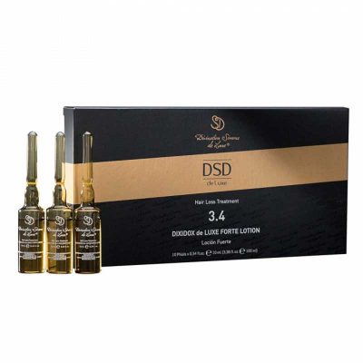 3.4 DSD de Luxe Forte Losjons pret intensīvu matu izkrišanu 10 ml, 10 ampulas