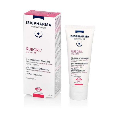 ISISPHARMA RUBORIL Expert M krēms pret apsārtumu normāla/kombinēta tipa ādai 40ml