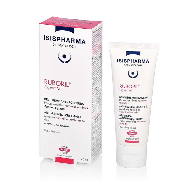 ISISPHARMA RUBORIL Expert M krēms pret apsārtumu normāla/kombinēta tipa ādai 40ml ISISPHARMA RUBORIL Expert M krēms pret apsārtumu normāla/kombinēta tipa ādai 40ml