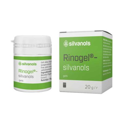 Silvanols Rinogel rūpēm par degunu 20g
