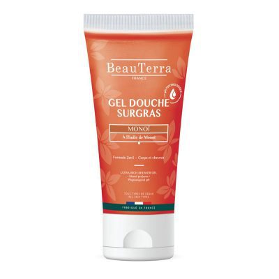 Beauterra MONOI dušas gēls ar bio olīveļļu, 200ml