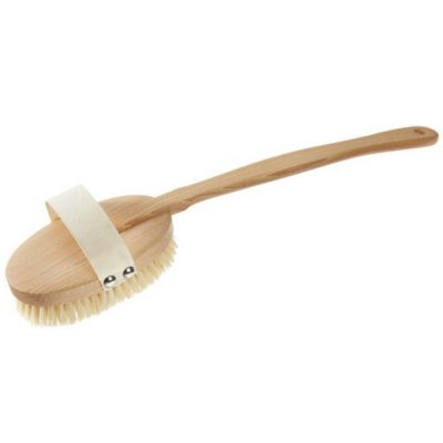 Keller Bürsten sausās masāžas birste ar kātu