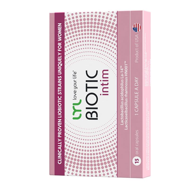 LYL BIOTIC intim sievietes intīmajai veselībai , 15 kapsulas LYL BIOTIC intim sievietes intīmajai veselībai , 15 kapsulas
