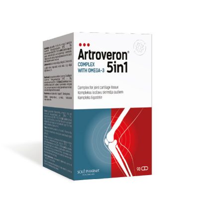 Lotos phrama - Artroveron® 5in1 complex with Omega-3, 90 kapsulas