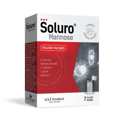 Lotos phrama - Soluro® Mannose urīnceļu veselībai