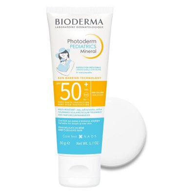 BIODERMA Photoderm PEDIATRICS MINERAL aizsargpieniņš zīdaiņiem 50 g